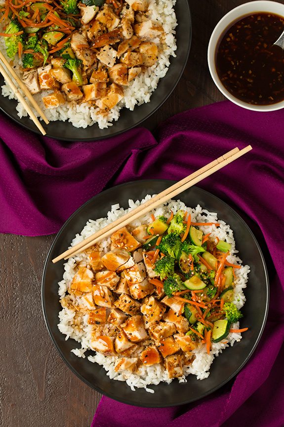 Grilled Teriyaki Chicken & Veggie Bowls: Perfect for Any Occasion